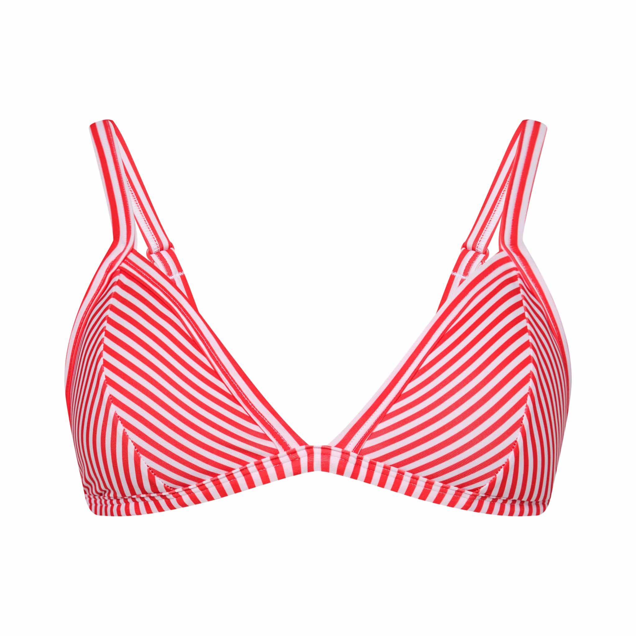 Triangle Bikini Top Cabana (Riviera/White)
