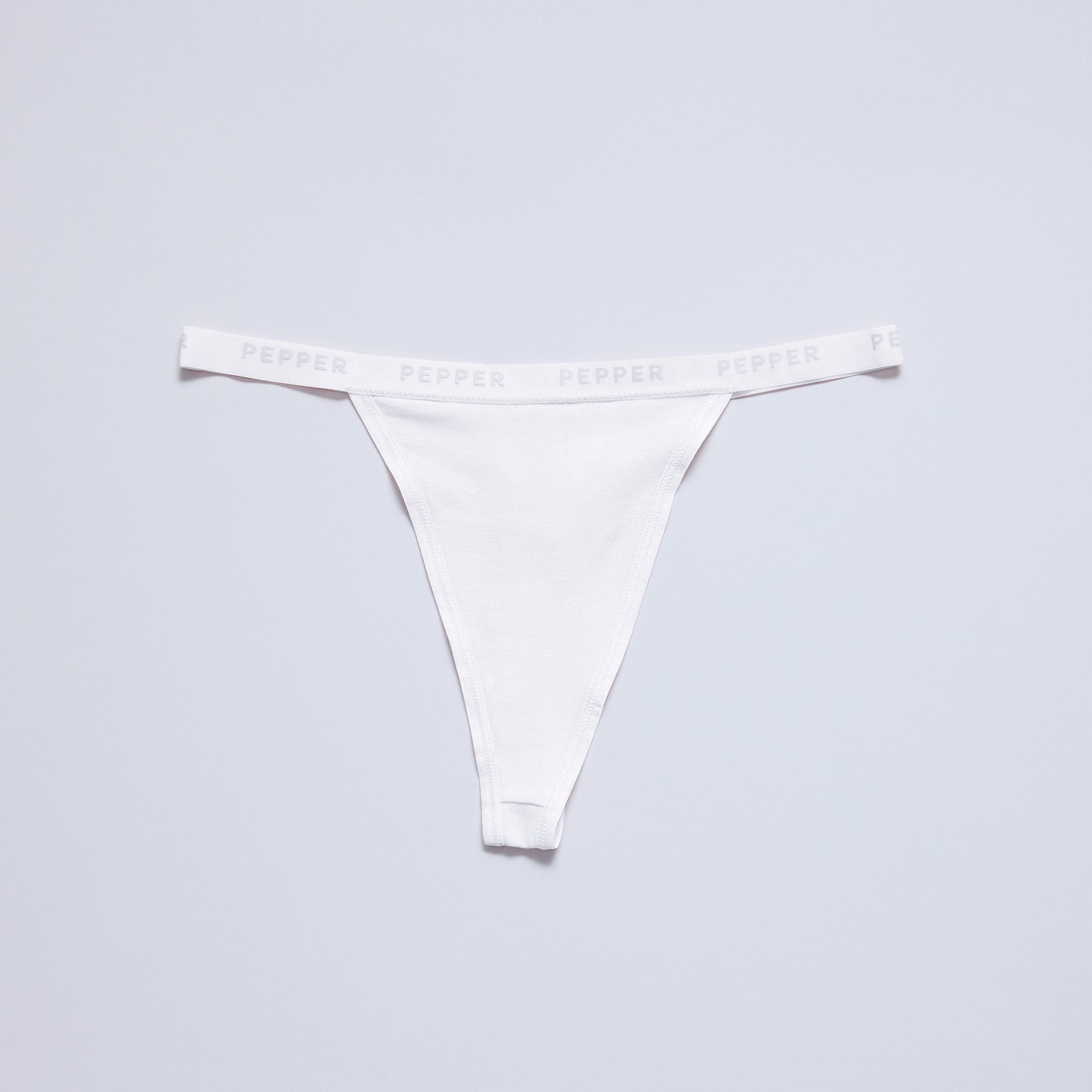 Supima® Cotton String Thong White