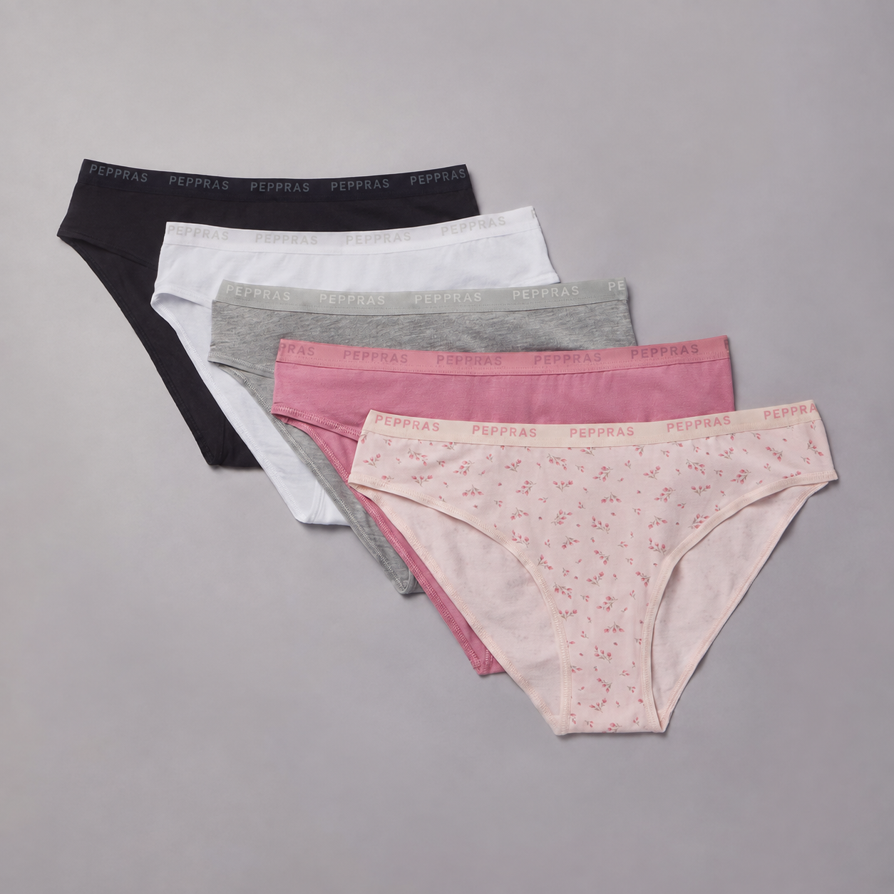 Preset Supima® Cotton Bikini 5 Pack