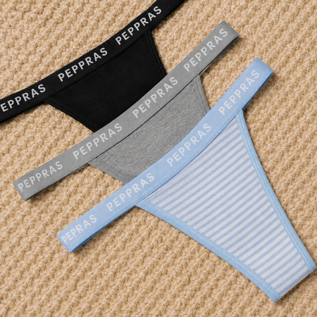 Supima® Cotton String Thong 3 Pack