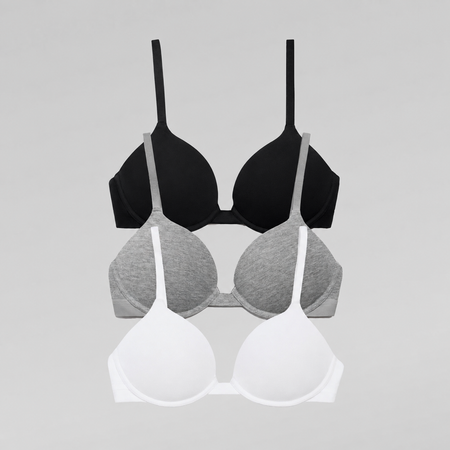 Supima® Cotton Lift Up Bra Trio Bundle