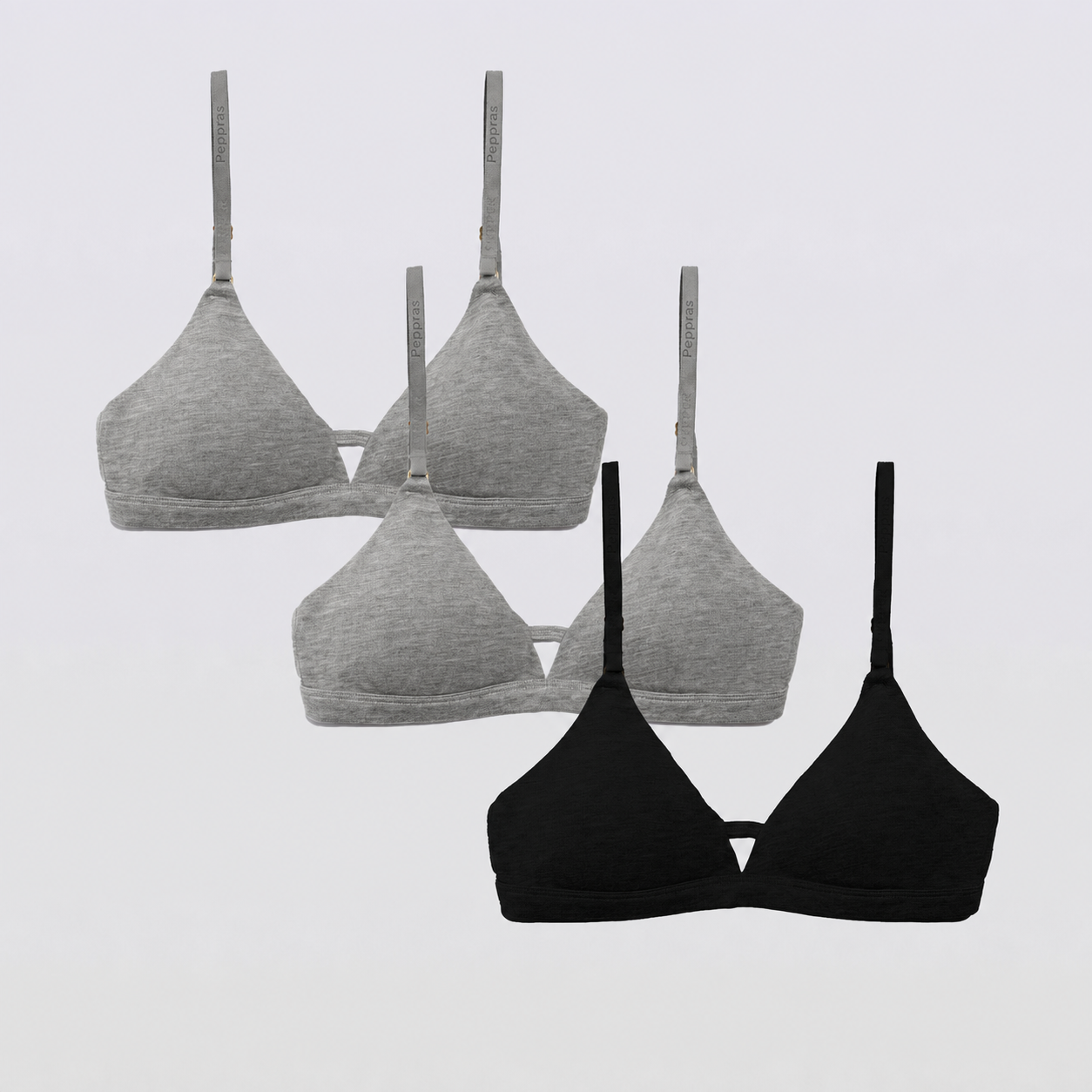 Supima® Cotton Wirefree Bra Trio Bundle