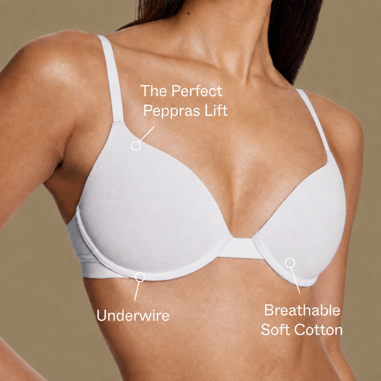 Supima® Cotton Lift Up Bra