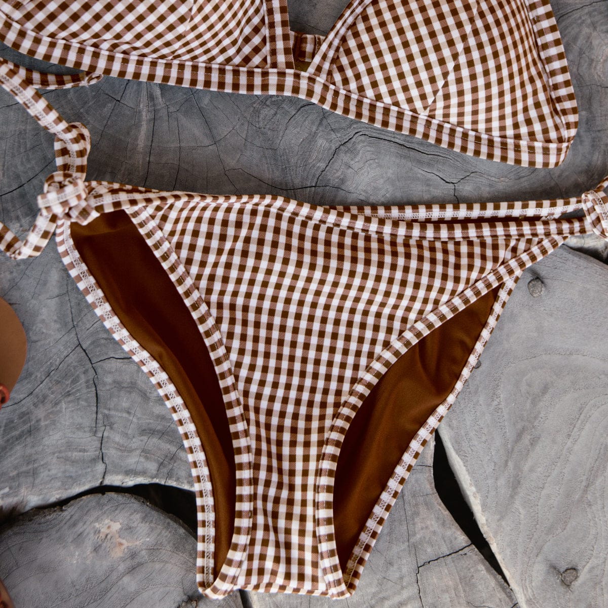 Cheeky String Bikini Gingham