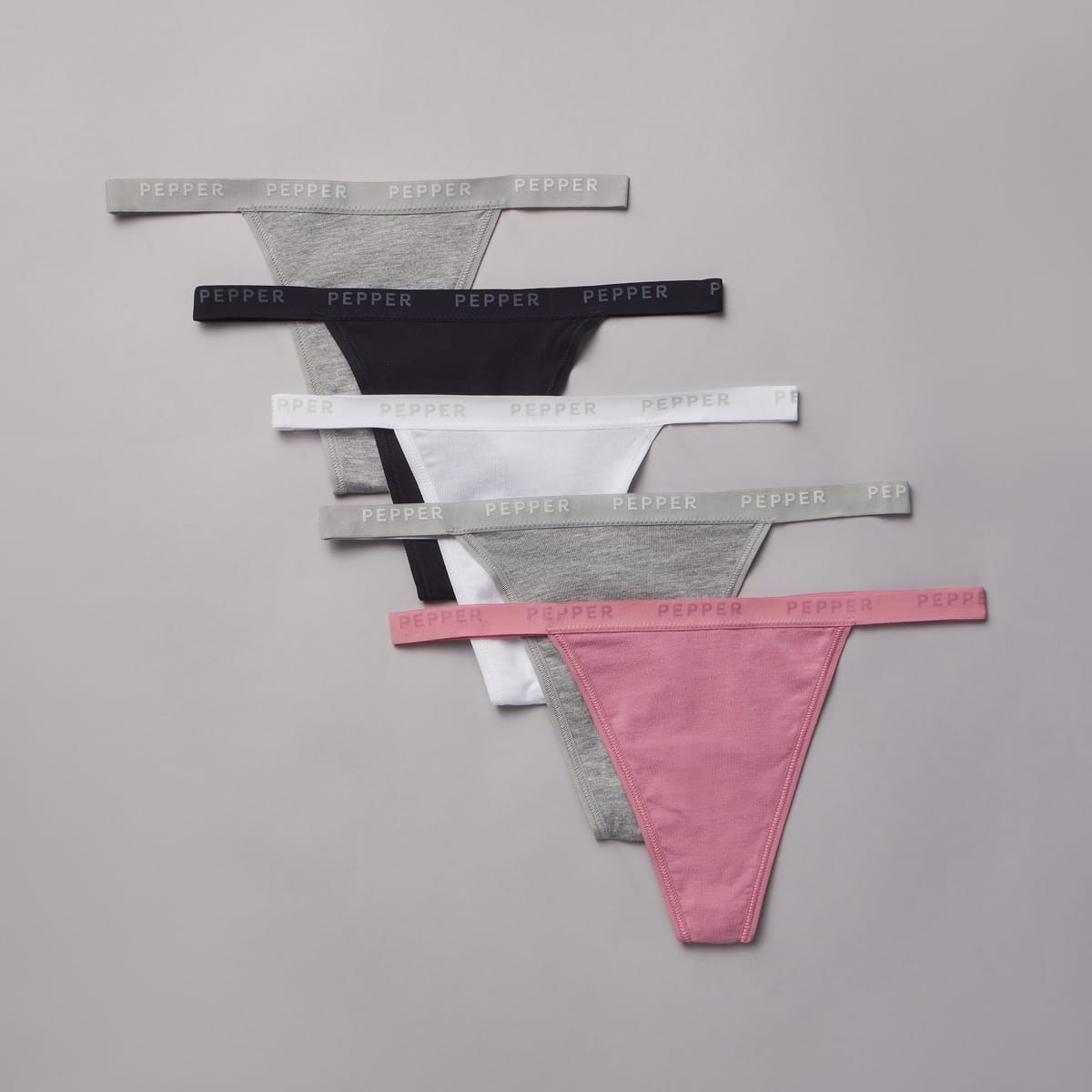 Supima® Cotton String Thong Lilas