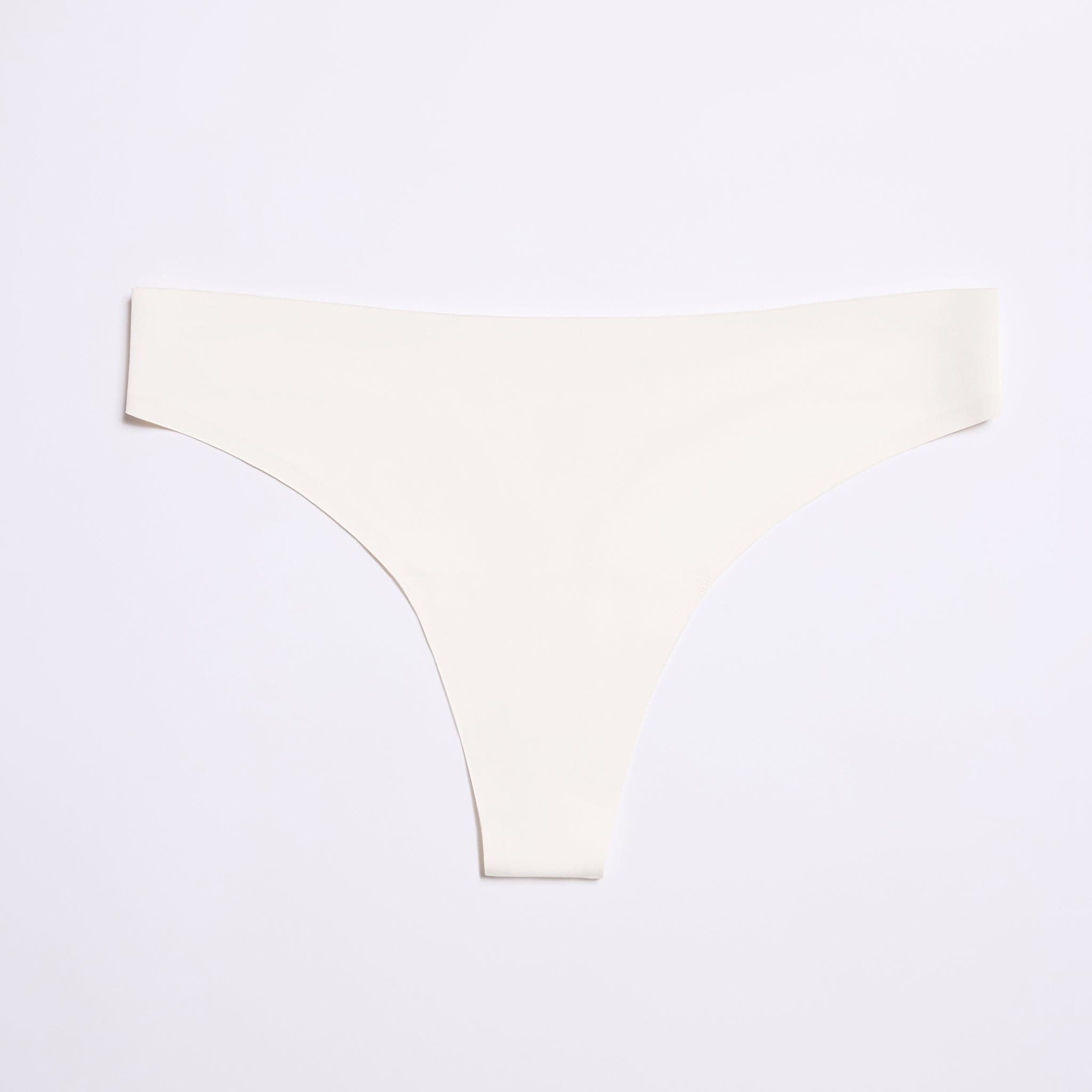Simply Smooth No Show Thong Ecru
