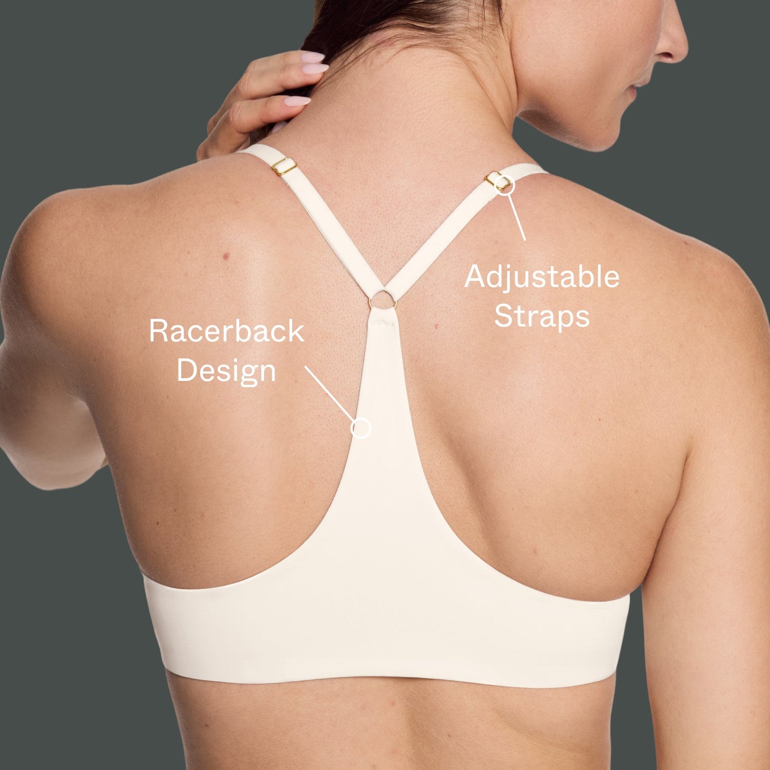 Racerback Lift Up Bra Sienna Rose