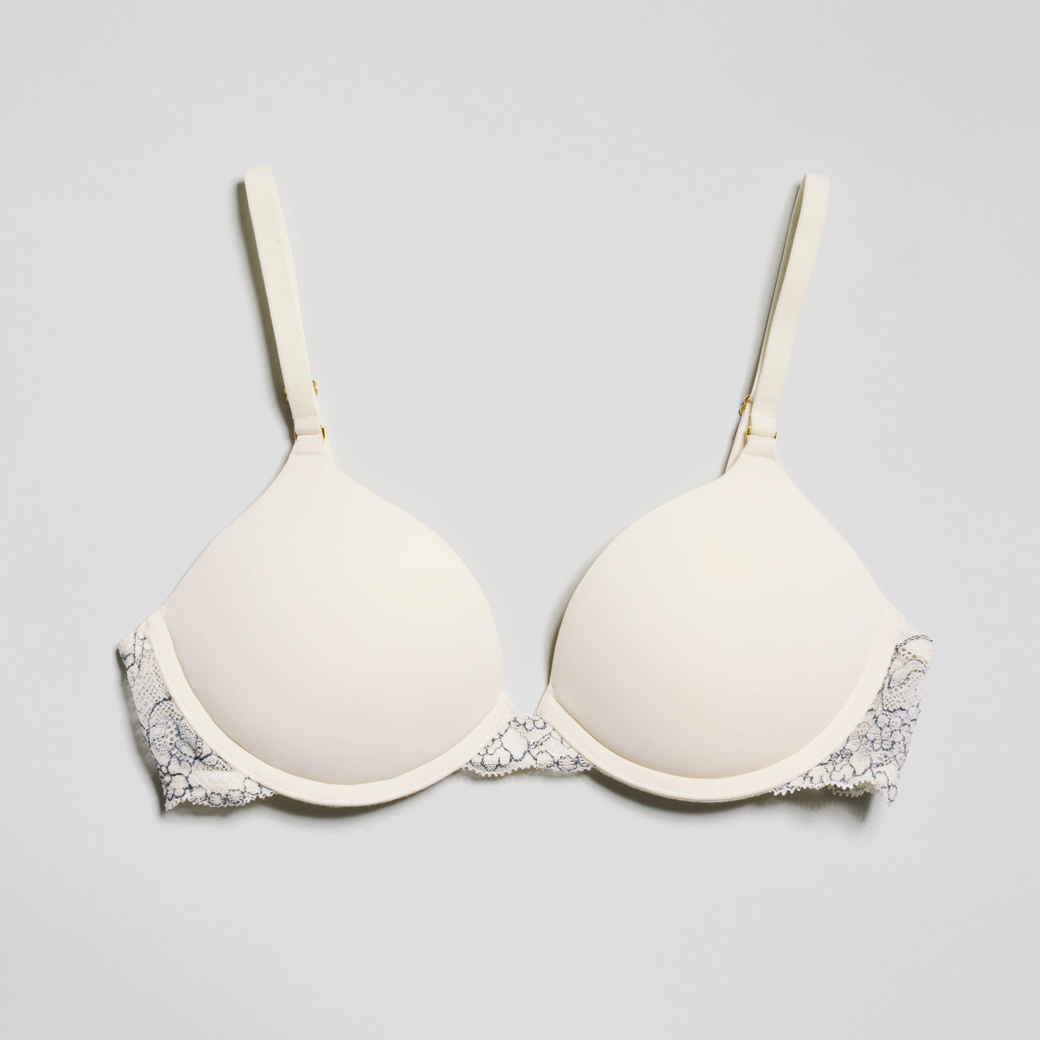 Smooth Lace Lift Up Bra Ecru Two-Tone