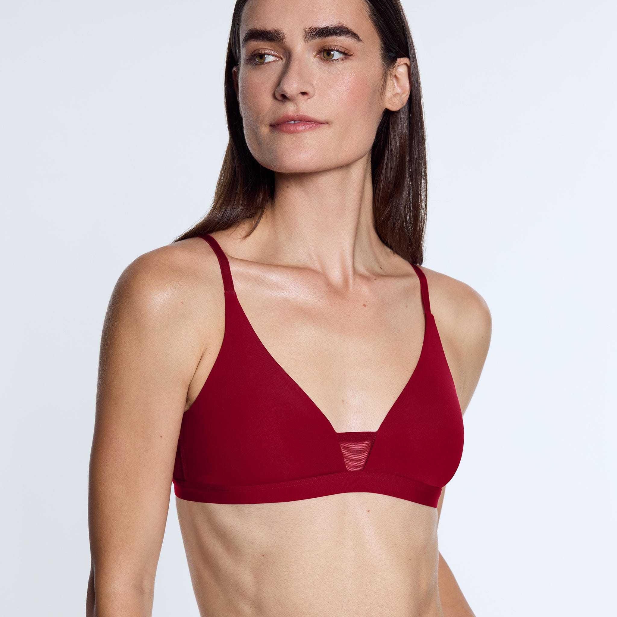 Limitless Wirefree Scoop Bra Scarlet
