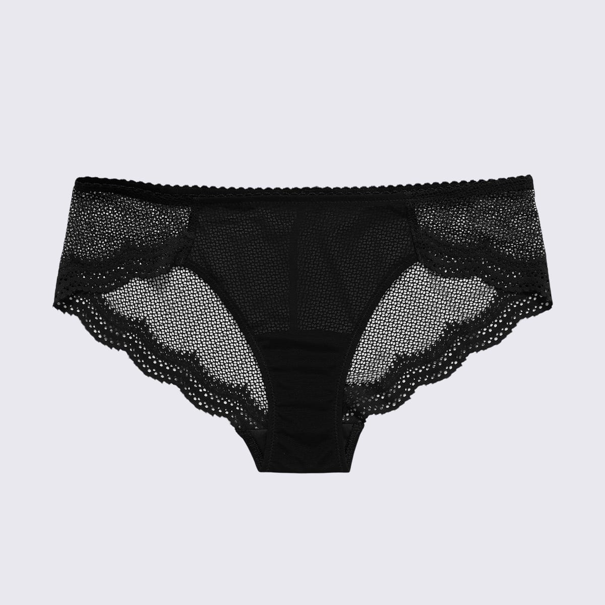 Signature Lace Bikini Black